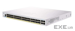 Комутатор Cisco CBS350-48P-4G-EU