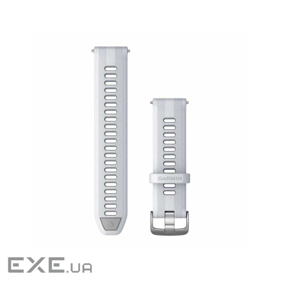 Ремінець до смарт-годинника Garmin Replacement Band, Forerunner 965, White (010-11251-9Z)