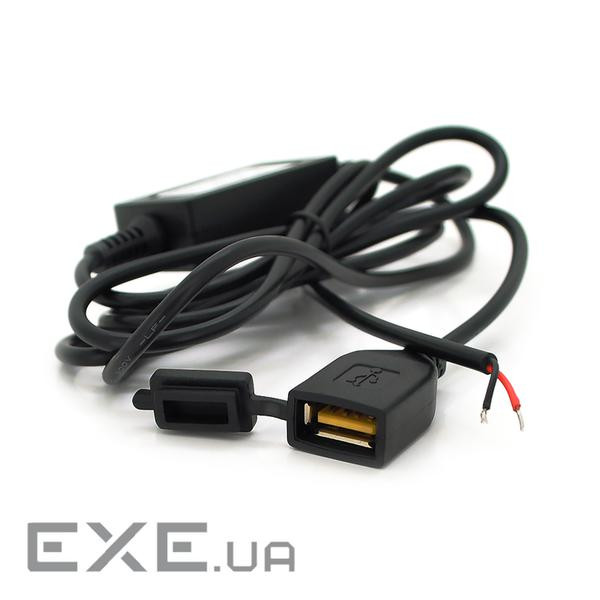 Конвертер USB2.0(F),DC 5V, Black, OEM (JJT-083)