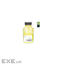 Тонер HP CLJ Pro M454dn/479dw, HP 415A chip 60г Yellow АНК (50000266)