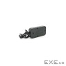 Фільтр F09U, 3 розетки EU + 4 USB + 1PD, кнопка включення з індикатором, 2 м, 3х0,75мм, (F09U-Black) , (F09U-Black)