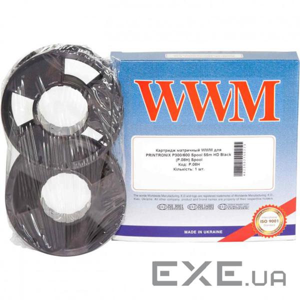 Картридж WWM PRINTRONIX P300/600 Spool 55m HD (P.08H)
