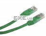 Патч корд Cablexpert 0.5м UTP, Зеленый, 0.5 м, 5е cat. ( (PP12-0.5M/G)