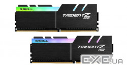 Модуль пам'яті G. SKILL Trident Z RGB DDR4 3600MHz 16GB Kit 2x8GB (F4-3600C18D-16GTZRX)