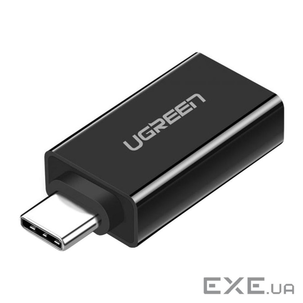 Перехідник OTG USB 3.0 AF to USB-C US173 black Ugreen (20808)