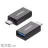 Перехідник OTG USB 3.0 AF to USB-C US173 black Ugreen (20808)