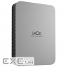 Портативний жорсткий диск LACIE Mobile Drive 2TB USB3.2 Moon Silver (STLP2000400)