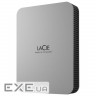Портативний жорсткий диск LACIE Mobile Drive 2TB USB3.2 Moon Silver (STLP2000400)