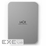 Портативний жорсткий диск LACIE Mobile Drive 2TB USB3.2 Moon Silver (STLP2000400)
