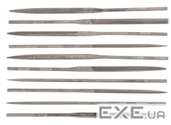 Набір надфілів Topex голчасті по металу, набір 10 шт. . (06A020)