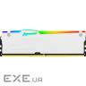 Модуль пам'яті KINGSTON FURY Beast RGB EXPO White DDR5 6400MHz 16GB (KF564C32BWEA-16)