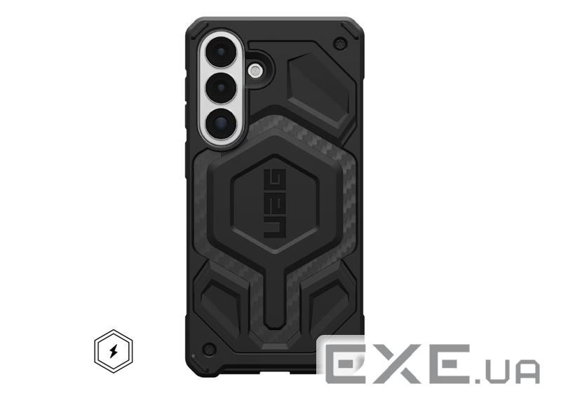 Чохол UAG для Samsung Galaxy S26+, Monarch Pro with Magnet, Carbon Fiber (214514114242)