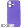 Чохол-накладка Dengos Carbon для Apple iPhone 16 Purple (DG-TPU-CRBN-209)