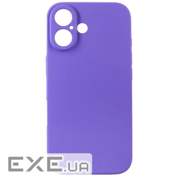 Чохол-накладка Dengos Carbon для Apple iPhone 16 Purple (DG-TPU-CRBN-209)