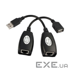 USB подовжувач по RJ45 кручений парі до 50м (21920)