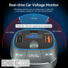 Автомобільний FM-трансміттер Vention PD 54W 3-Port USB (C+A+A) LED/USB Flash/Bluetooth, воль (FFLB0) (FFLB0)