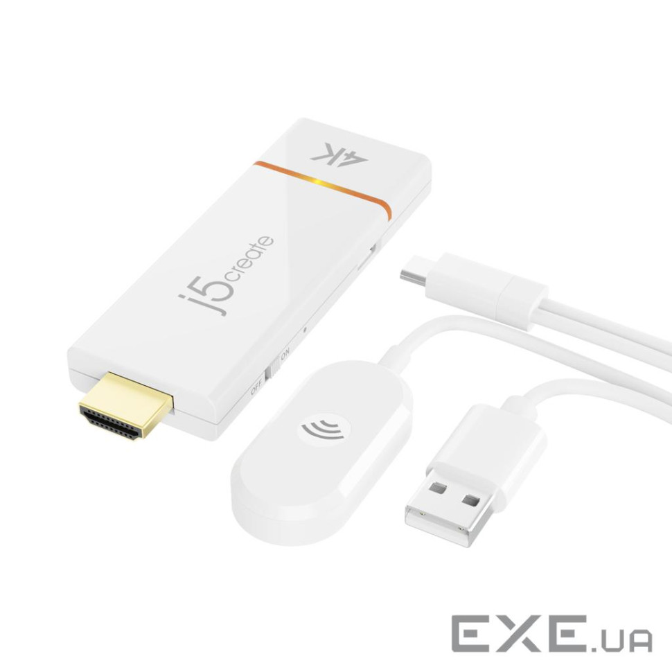 Бездротовий адаптер дисплея ScreenCast J5create JVAW76-N