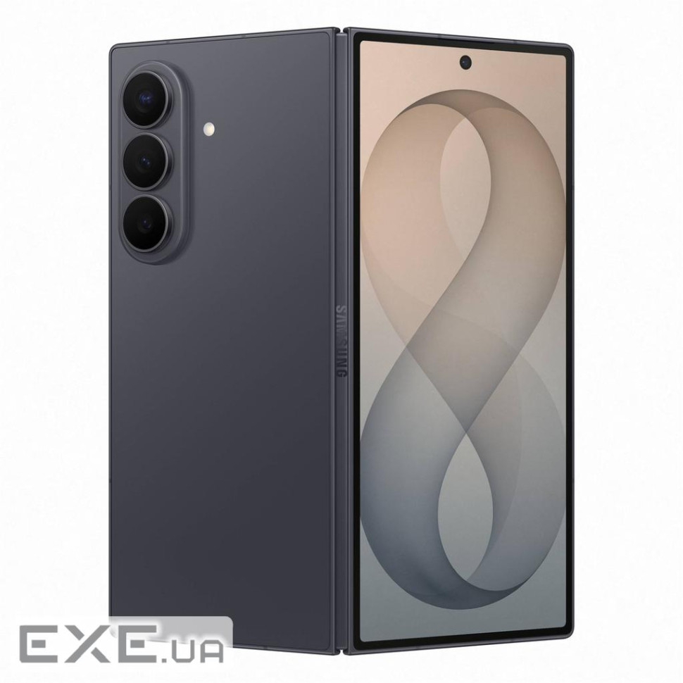 Смартфон Samsung Galaxy Fold8 Ultra F976B 12/256GB Graphite (SM-F976BZKBSEK), 8" (2504х2256) + 6.5"