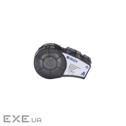 Стрічка для принтера етикеток Brady M21-17-423, 25.4мм х 12.7мм, 121ет, black on white, пол (152096)