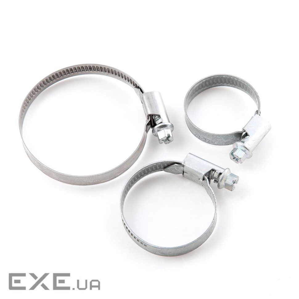 Хомут із нержавіючої сталі D 8-12 мм ширина 8 мм (CL18-32-8)