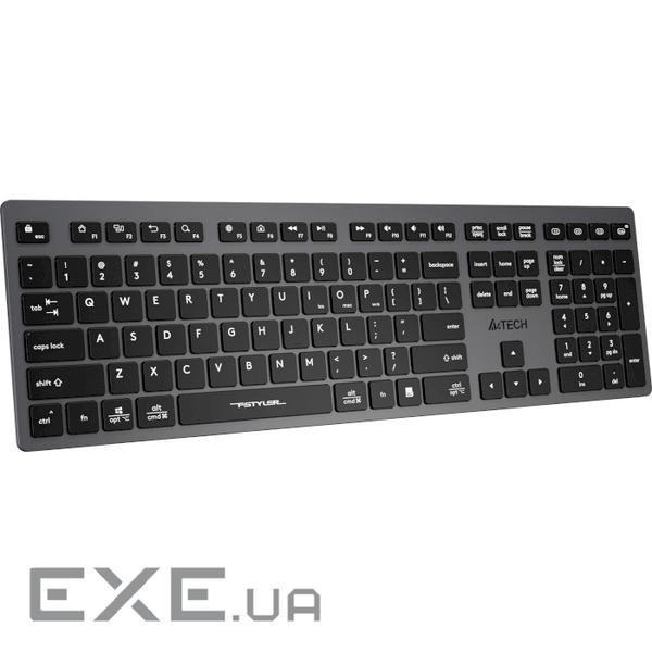 Клавіатура бездротова A4TECH Fstyler FBX50C Gray (FBX50C (Grey))