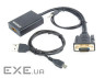 Перехідник VGA to HDMI Cablexpert (A-VGA-HDMI-01)