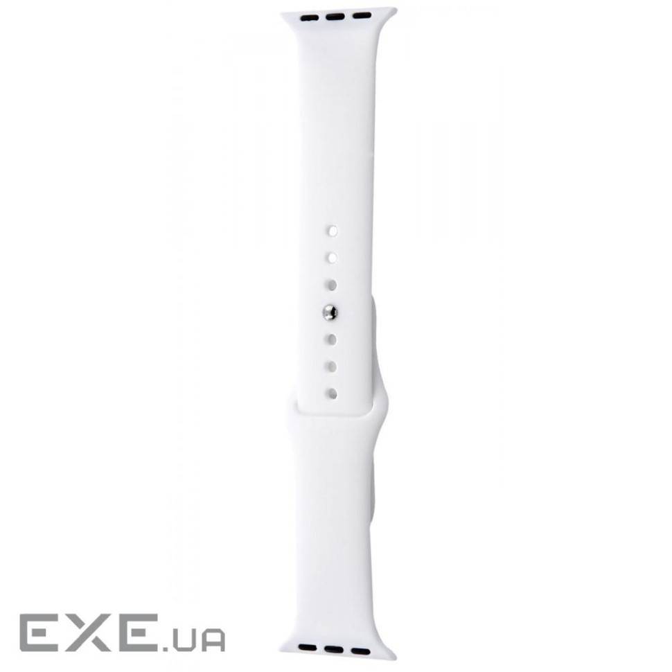 Ремінець Apple Watch Sport Band 38/40/41 mm (S/M & M/L) 3pcs white (6701 white)