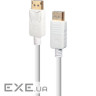 Кабель CABLEXPERT 4K UltraHD DisplayPort 1.8м White (CC-DP2-6-W)