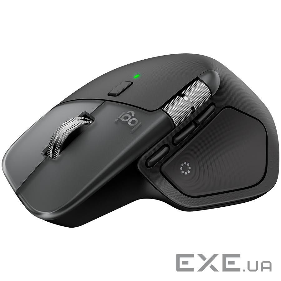 LOGITECH MX Master 4 for Mac Performance Wireless Mouse - SPACE BLACK - BT - EMEA28i-93 (910-007577)