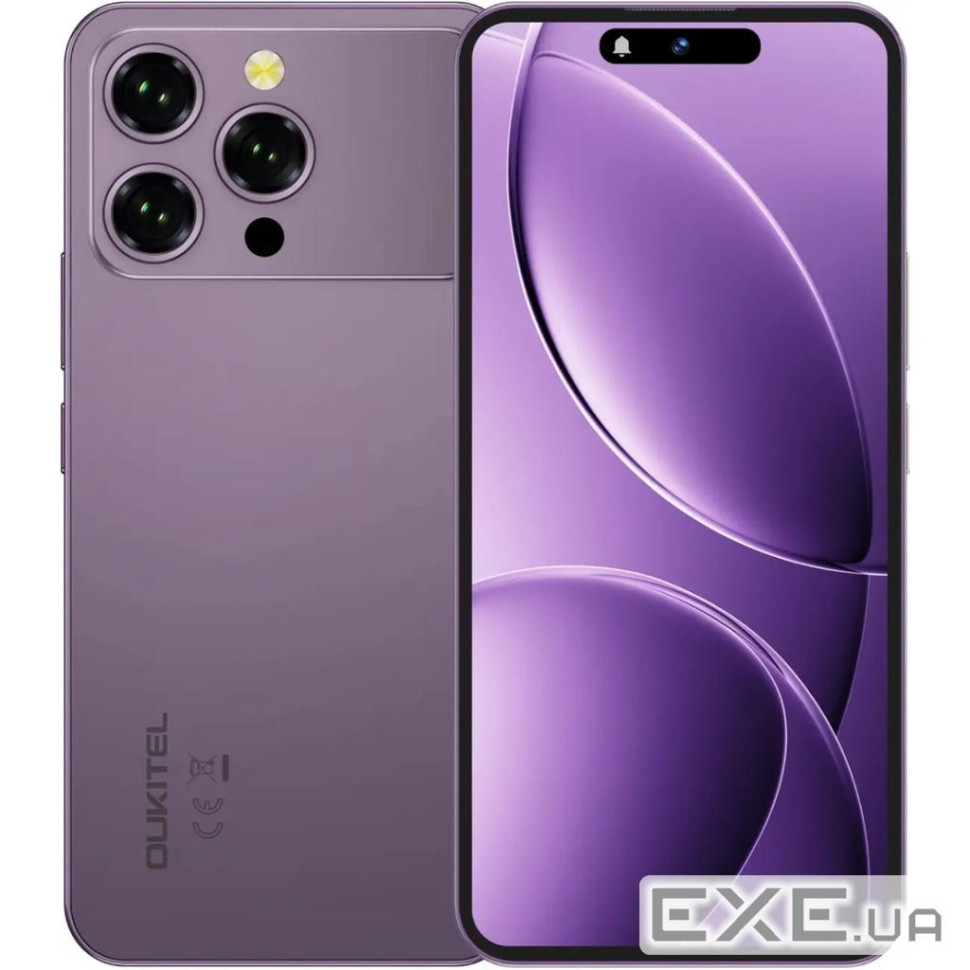 Смартфон Oukitel P1 Pro 6.7" FHD+ /8GB/512GB/ G100 /5150mAh/ 50+32Мп / Purple (P1_Pro_8_512_PL)