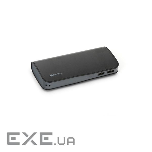 Батарея універсальна PLATINET 15000mAh Input 5V/2.1A, Output 5V/2.1A&1.0A, Black (PMPB15LB / 43674)