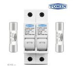 Двойной держатель TOPV-32x/2P с 2 установленными предохранителями 10x38мм 25A