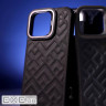 Чохол Kajsa Rhombus Collection with Magnetic Ring iPhone 16 Pro Max blue (59678 blue)
