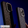 Чохол Kajsa Rhombus Collection with Magnetic Ring iPhone 16 Pro Max blue (59678 blue)