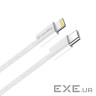 Кабель ColorWay USB Type-C - Lightning (M/M), (braided cotton) (PD Fast Charging 2 (CW-CBPDCL068-GR)