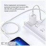 Дата кабель USB-C to Lightning 2.0m PD 27W braided gray ColorWay (CW-CBPDCL068-GR)