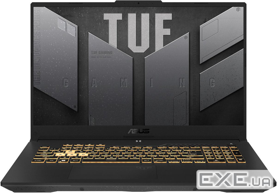 Ноутбук 17" Asus TUF Gaming F17 FX707VJ-HX027 Mecha Gray, 17.3" (1920x1080, IPS, 144 Гц), Intel Core