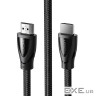 Кабель мультимедійний HDMI M to HDMI M 1.5m braided HD140 black Ugreen (80402) (90403194)
