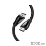 Кабель мультимедійний HDMI M to HDMI M 1.5m braided HD140 black Ugreen (80402) (90403194)