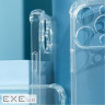 Чехол WXD силікон 0.8 mm HQ iPhone 15 Pro transparent (50848) 0.8 mm HQ iPhone 15 Pro transparent (50848)