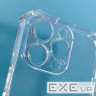 Чехол WXD силікон 0.8 mm HQ iPhone 15 Pro transparent (50848) 0.8 mm HQ iPhone 15 Pro transparent (50848)