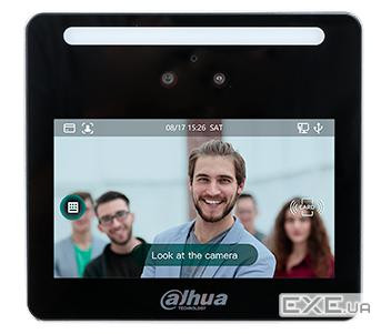 Термінал доступу з можливістю підключення відеодомофону DHI SIP-IP. 4.3 (DHI-ASI3213G-MW (Indoor))