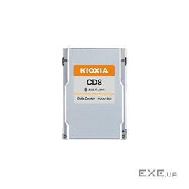 Kioxia Solid State Drive KCD8XRUG3T84 3.84TB 2.5" PCIe4 CD8-R SDF1E84GEB SIE 1 DWPD Bare