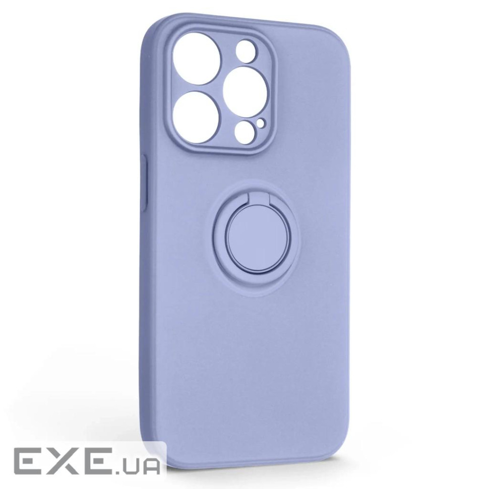 Чохол до мобільного телефона Armorstandart Icon Ring Apple iPhone 14 Pro Lavender (ARM68715)