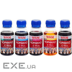 Чорнило WWM CANON PGI520/CLI521 BP/B/C/M/Y SET (C10/11SET5-2)