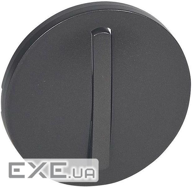 Лицьова панель slim вимикача 1-клавішного графіт Celiane Legrand (065201)