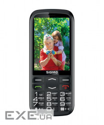 Мобільний телефон Sigma mobile Comfort 50 Optima Type-C Dual Sim Black (4827798122310), 3.5'' (480х 32