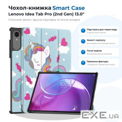 Чохол до планшета BeCover Smart Case Lenovo Idea Tab Pro (2nd Gen) TB390FU 13.0" Unicorn (715810)