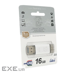 Флеш-накопичувач T&G 009 Star S, USB 3.0+Type-C, 16GB, Metal, Bli (T& (T& (T&G 009 Star S3 / 16)