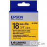 Стрічка для принтера етикеток Epson LK5YBW (C53S655010)